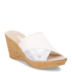 Onex Wedges|Women's , Cathi Sandal White