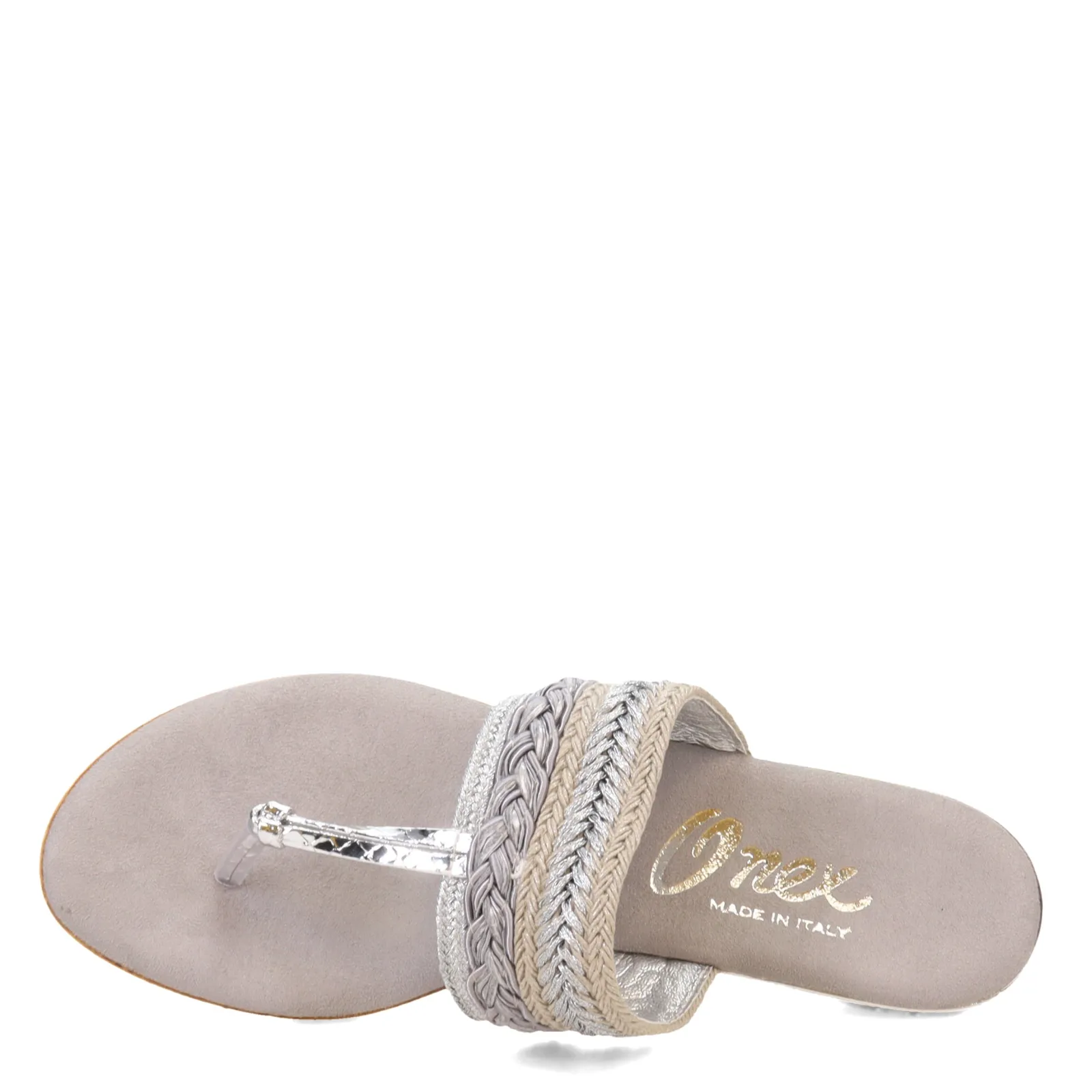 Onex Wedges|Women's , Coast Sandal Silver