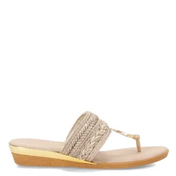 Onex Wedges|Women's , Coast Sandal Rose Gold