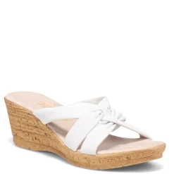 Onex Wedges|Women's , Gayle 2 Sandal White