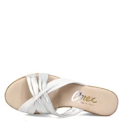 Onex Sandals|Women's , Hadley Sandal White Silver