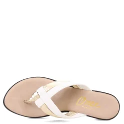 Onex Sandals|Women's , Melba Sandal White Gold