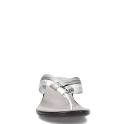 Onex Sandals|Women's , Melba Sandal Pewter Silver Metallic Mix