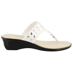 Onex Sandals|Women's , Mermaid Wedge Sandals White