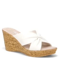 Onex Wedges|Women's , Ruth Sandal White