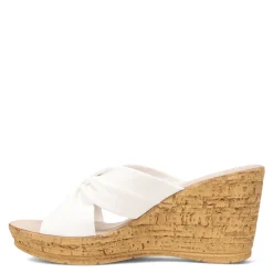 Onex Wedges|Women's , Ruth Sandal White