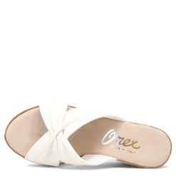 Onex Wedges|Women's , Ruth Sandal White