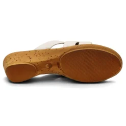 Onex Wedges|Women's , Sail Sandal White