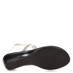 Onex Wedges|Women's , Stela Sandal White