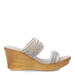 Onex Wedges|Women's , Tabitha Sandal Silver Mix