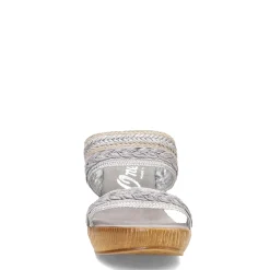 Onex Wedges|Women's , Tabitha Sandal Silver Mix