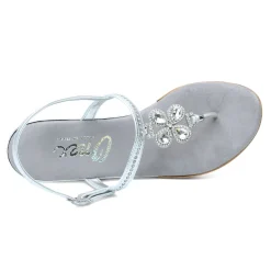 Onex Wedges|Women's , Taylor Sandal Silver