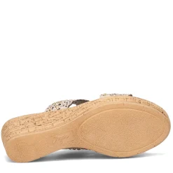 Onex Wedges|Women's , Theresa Sandal Bone
