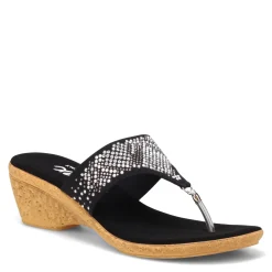Onex Wedges|Women's , Valorie Sandal Black