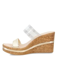 Onex Wedges|Women's , Vanish Sandal Platinum