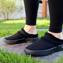 OOFOS Slip-On Shoes|Women's , OOcoozie Mule Black