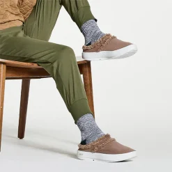 OOFOS Slip-On Shoes|Women's , OOcoozie Mule Chocolate