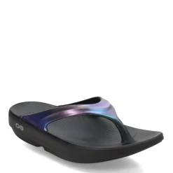 OOFOS Sandals|Women's , OOlala Luxe Sandal Midnight Spectre