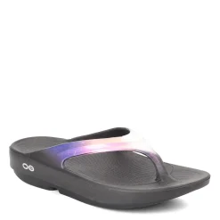 OOFOS Sandals|Women's , OOlala Luxe Sandal Black