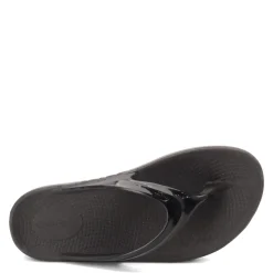 OOFOS Sandals|Women's , OOlala Sandal Black Patent