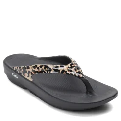 OOFOS Sandals|Women's , OOlala Sandal Leopard