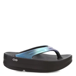 OOFOS Sandals|Women's , OOmega OOlala Luxe Sandal Atlantis