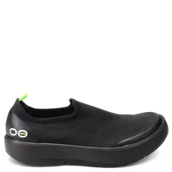 OOFOS Slip-On Shoes|Women's , OOmg Sneaker Black