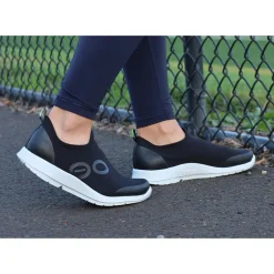 OOFOS Sneakers & Athletic|Women's , OOmg Sport Sneaker Black White