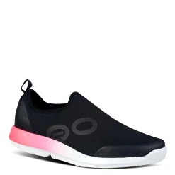 OOFOS Slip-On Shoes|Women's , OOmg Sport Sneaker Black / Pink Fade