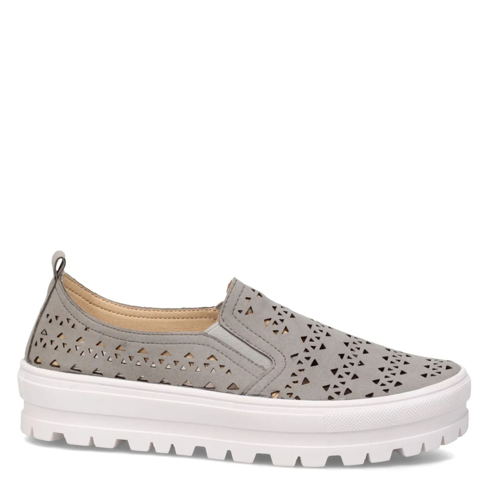 Patrizia Sneakers & Athletic|Women's , Angelita Slip-On Gray