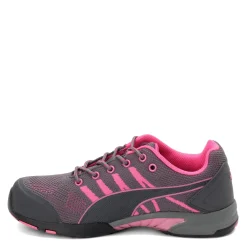 Puma Safety Sneakers & Athletic|Women's Puma, Celerity Knit Steel Toe Work Shoe Gray Pink