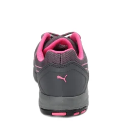 Puma Safety Work & Safety|Women's Puma, Celerity Knit Steel Toe Work Shoe Gray Pink