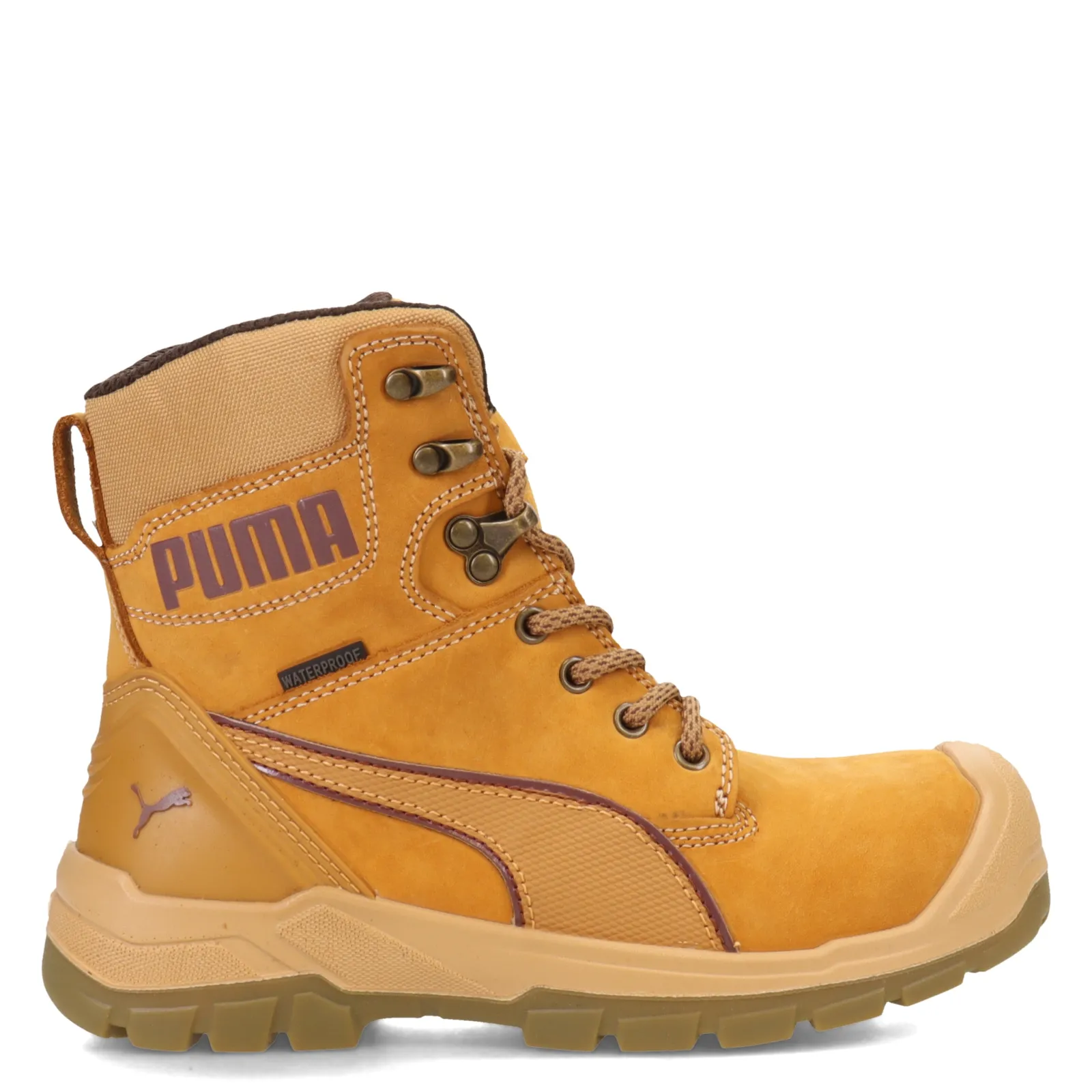 Puma Safety Work & Safety|Women's PUMA, Conquest 7 Composite Toe SR WP EH Work Boot Wheat