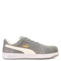 Puma Safety Sneakers & Athletic|Women's Puma, Iconic Low SD CT Work Shoe Gray