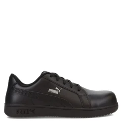 Puma Safety Sneakers & Athletic|Women's Puma, Iconic Low SD CT Work Shoe Black