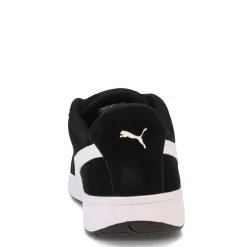 Puma Safety Sneakers & Athletic|Women's Puma, Iconic Suede Low Work Shoe Black