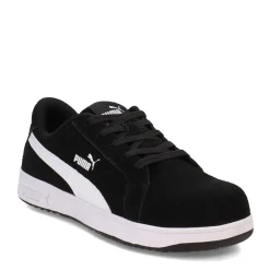 Puma Safety Work & Safety|Women's Puma, Iconic Suede Low Work Shoe Black