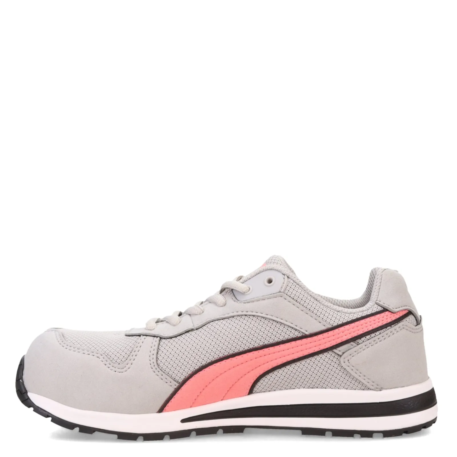 Puma Safety Work & Safety|Women's , Frontside Low Work Shoe Grey Pink