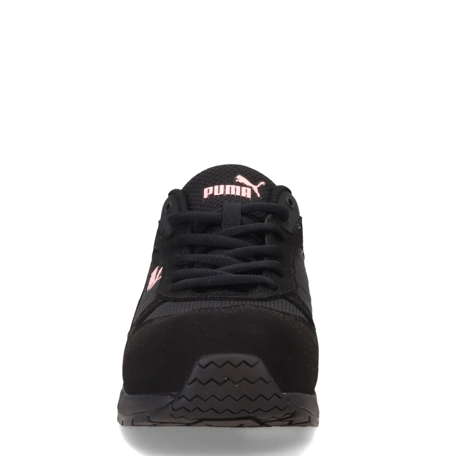Puma Safety Work & Safety|Women's , Frontside Low Work Shoe Black Pink