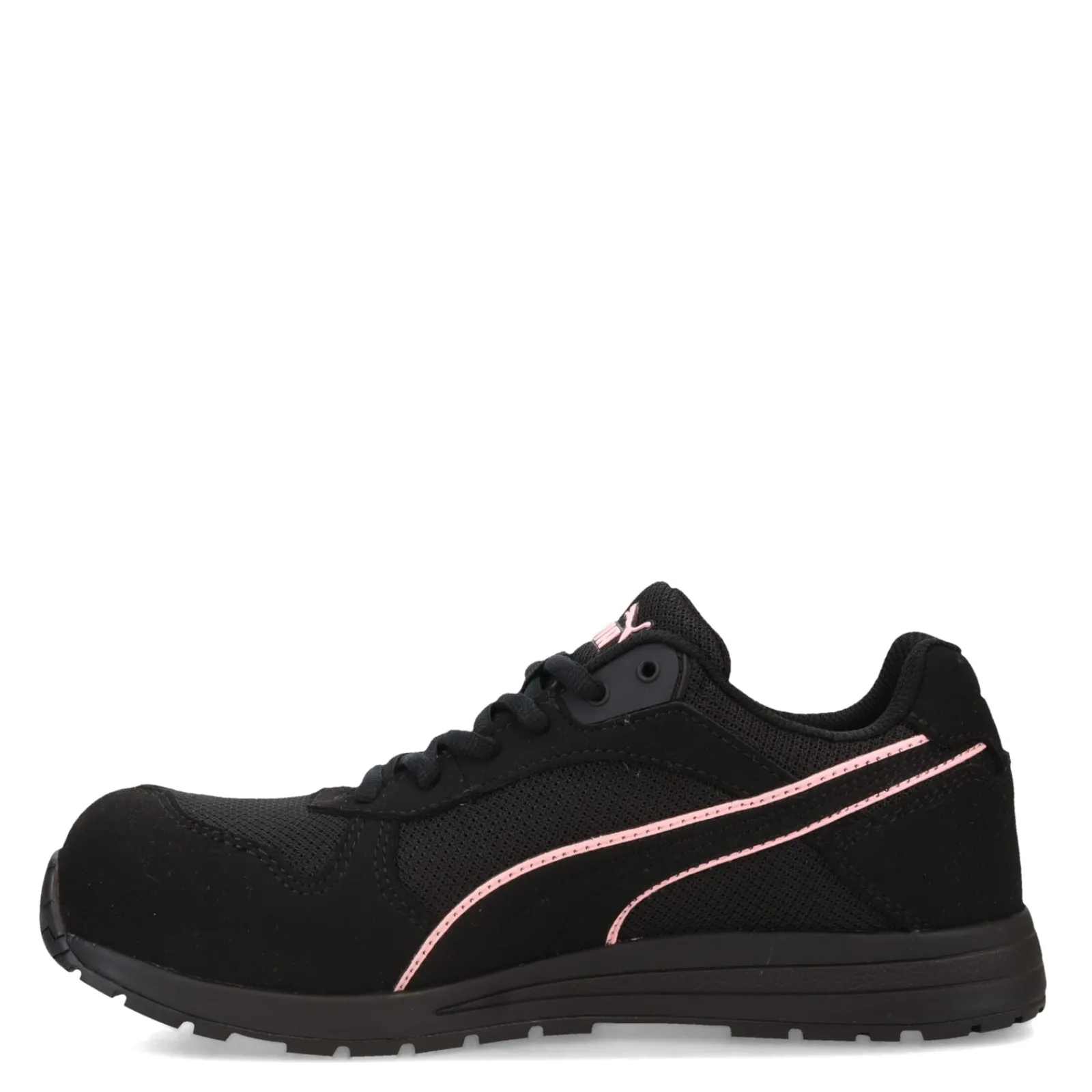 Puma Safety Work & Safety|Women's , Frontside Low Work Shoe Black Pink