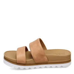 Reef Sandals|Women's , Cushion Vista Hi Slide Natural