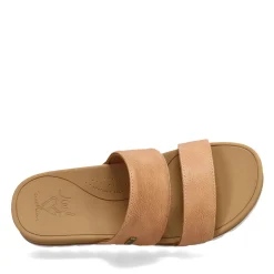 Reef Sandals|Women's , Cushion Vista Hi Slide Natural