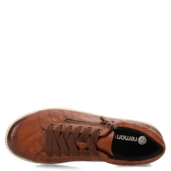 Remonte Sneakers & Athletic|Women's , D0700 Sneaker Cuoio Tan