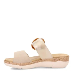 Remonte Wedges|Women's , R6858 Sandal Beige