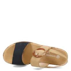 Remonte Sandals|Women's , Rock Sandal Pazifik