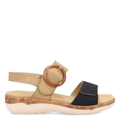 Remonte Wedges|Women's , Rock Sandal Pazifik