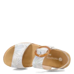 Remonte Wedges|Women's , Rock Sandal Weiss