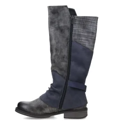 Rieker Boots|Women's , 92284 Franka Boot Gray
