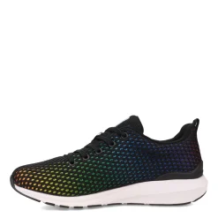 Rieker Sneakers & Athletic|Women's , Athina Sneaker Black Rainbow Multi