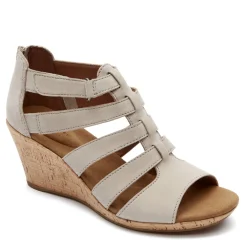 Rockport Sandals|Women's , Briah Gladiator Sandal Taupe Medium